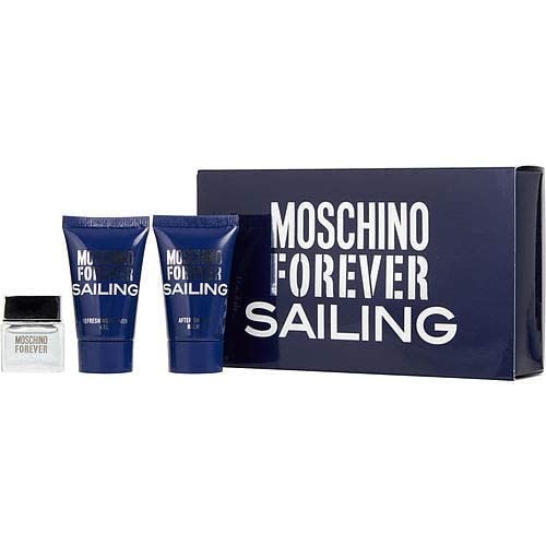 MOSCHINO FOREVER SAILING TRAVEL GIFT SET FOR MEN