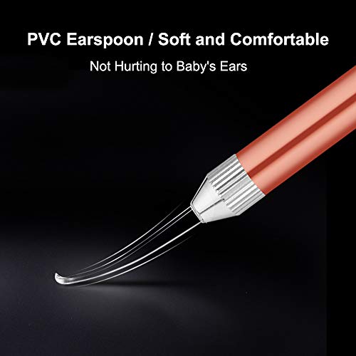 LED Light Earpick Ear Wax Remover with Light Curette Cleaner for Children and Adult Ear Care Set
