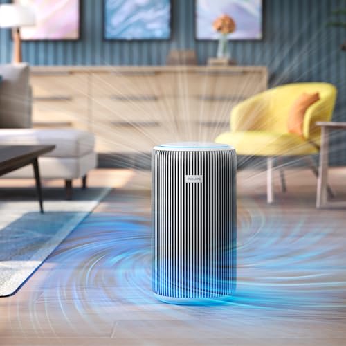 Philips Smart Air Purifier PureProtect 3200 Series - 135 m2, HEPA, Active Carbon, 5 Speeds, Sleep Mode, Child Lock, Connected to Smart Phones, Silver/White - AC3220/10