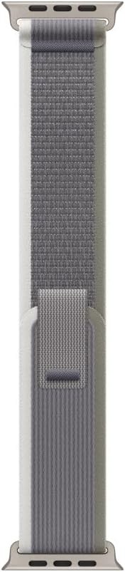 Apple Watch Band - Trail Loop - 49mm - Green/Grey - S/M