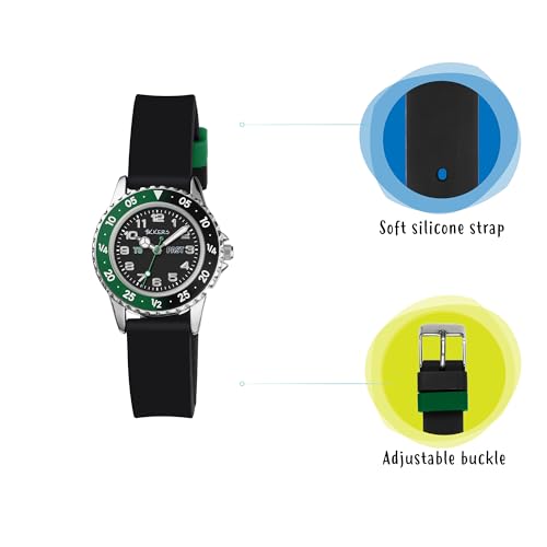 Tikkers Boy's Analogue Quartz Watch with Silicone Strap TK0139