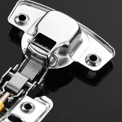 Kitchen Soft Close Cabinet Hinges, 6 Pcs Silent Hydraulic Slow Door Hinge Kitchen Units Door Hinges Hardware Accessories for Wardrobes and Cabinets,Bookcases