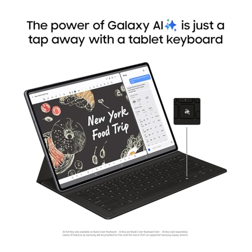 SAMSUNG Galaxy Tab S10 Plus 12.4�?� 512GB, Android Tablet, Circle to Search, Sketch to Image, Durability, Long Battery Life, AMOLED 2X Screen, S Pen Included, US Version, 2024, Platinum Silver