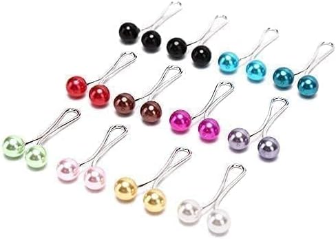 Sanbo Women's Hijab Clip Pins - 12 Pieces, Multi