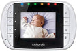 Motorola Nursery MBP33XL 3.5" Video Baby Monitor with Digital Zoom, Two-Way Audio and Room Temperature Display, 2 Piece Set (Pack of 1)