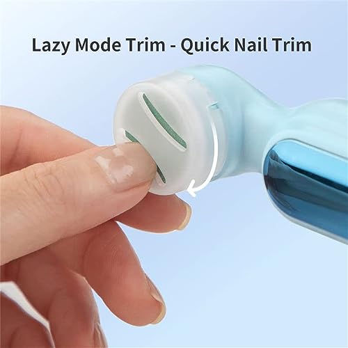 Azonee Electric Nail Drill Machine, 6 in 1 Electric Nail Files and Buffer Set, Professional Manicure Pedicure Kit, Efile Cordless Nail Drill, Portable Manicure Tools for Professional Beginner
