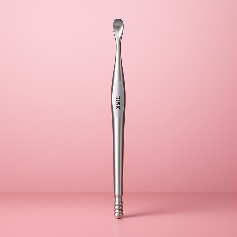 Fitto Electric Ear Wax Cleaner USB Rechargeable Ear Vacuum with LED Light, 3 Soft Silicone Tips & Spiral Ear Pick for Adults & Kids