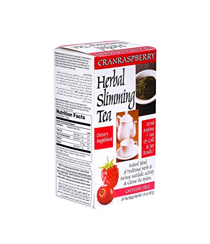 21st Century Herbal Slimming Tea - Cranrasberry 24 Bags