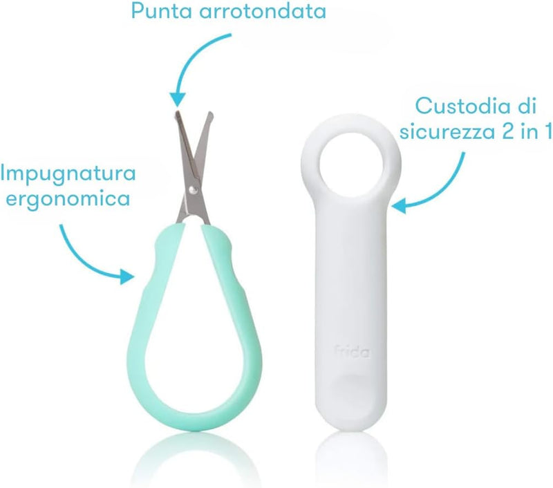Frida Baby Easy Grip Nail Scissors Grooming Essentials