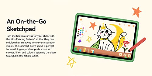 HUAWEI MatePad SE 10.4 Kids Edition, 10.4 inch Eye Comfort 2K Display Safe Child Tablet, Kids Corner and Parental Assistant, Durable Protective Case, 3GB RAM  32GB ROM, WIFI, Black