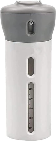 4 in 1 Travel Dispenser, Refillable Leak-Proof Kit with 4 Bottles, BPA-Free Containers for Shampoo & Conditioner, Portable Set for Toiletries
