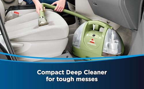 BISSELL LITTLE GREEN 4098K – Portable Carpet Cleaner, Removes Tough Stains from Carpets, Upholstery, & Cars | 2-Year BISSELL Warranty