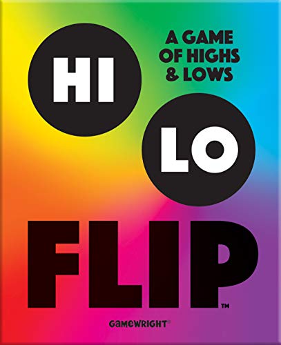 Gamewright - Hi Lo Flip - A Card Game of Highs & Lows