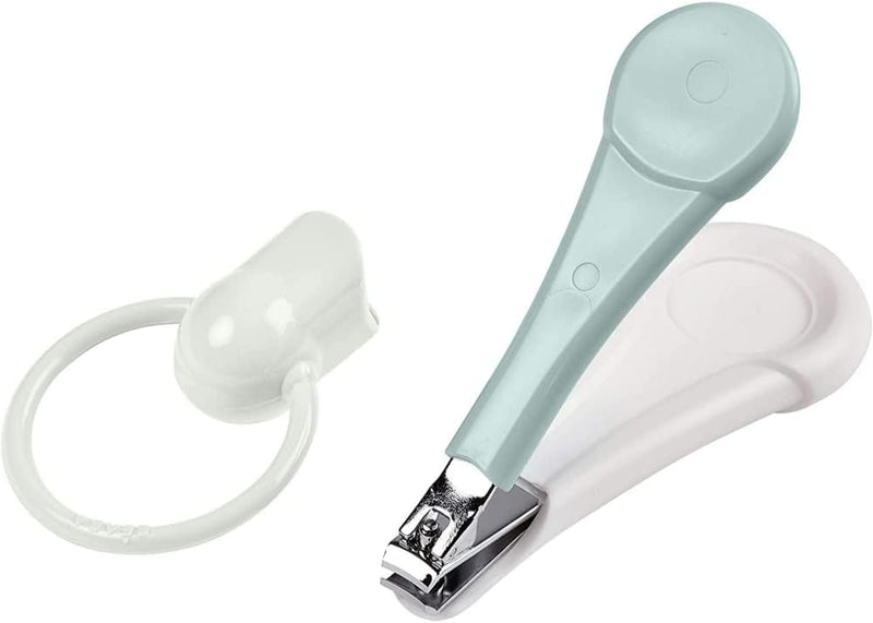 Béaba - Nail Clippers for Babies and Children - Nail care and manicure - Large Ergonomic Handle - Pink