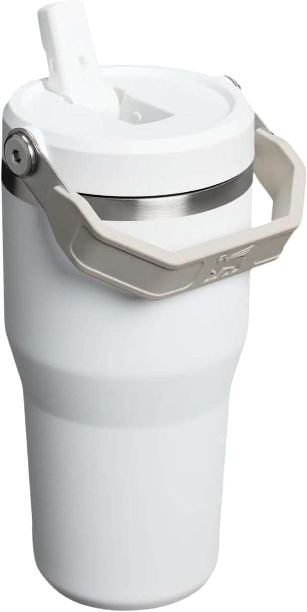Ice Flow GO 600ml/20oz Flip Straw Wtr Btl Frost