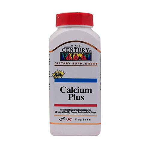 21st Century Calcium Plus - 120 Capsules