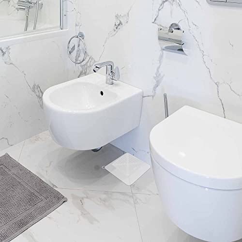 Tub Stopper Sillicone Floor Drain Anti-Odor Mat, Gel Drain Plugs, Bathtub Kitcher Seal Plug, Sewer Deodorizing Cover, Prevent Drain Smells for Kitchen, Bathroom and Laundry, 2Pcs