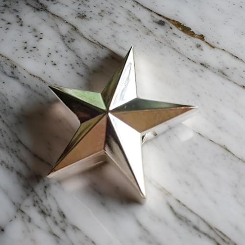 Fashionable Star Brooch Five Pointed Star Badge Costume Decoration Accessory Stylish Women Clothing Embellishment