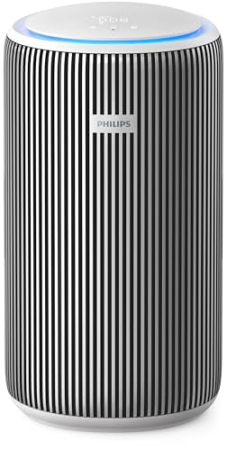 Philips Smart Air Purifier PureProtect 3200 Series - 135 m2, HEPA, Active Carbon, 5 Speeds, Sleep Mode, Child Lock, Connected to Smart Phones, Silver/White - AC3220/10