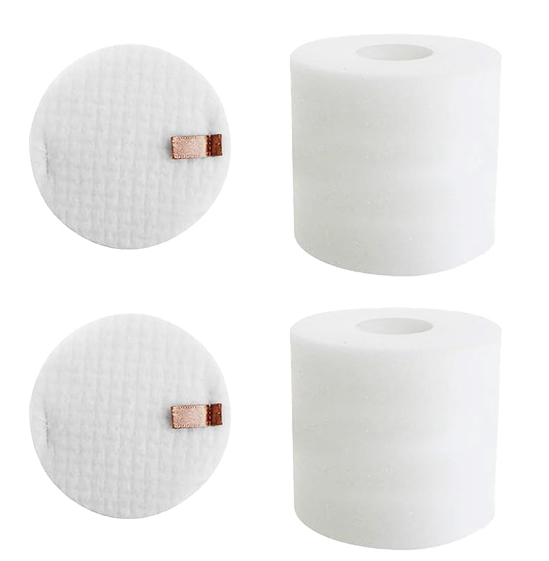 SCREENTRONICS 2 Pack Foam Filter Kit Replacement for Shark IQ Robot Vacuum Self-Empty Base R101AE RV1000S RV1001AE RV1101ARUS RV2502AE RV2520A0US RV912S RV912S RV912S UR1000SR UR1005AE UR1105ARUS