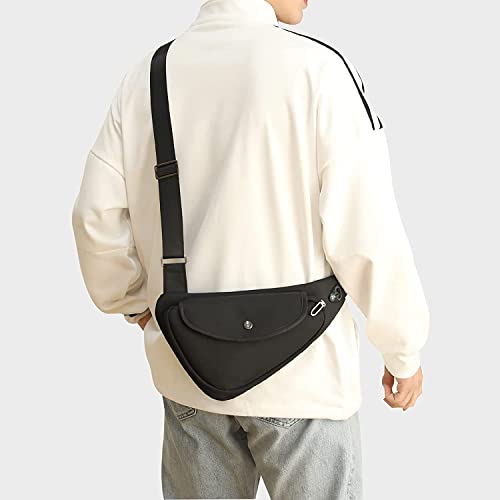 Sling Backpack, Large Capacity Crossbody Sling Bag for Women Men, Shoulder Bag for Men, Women Mini Crossbody Chest Bag, Multipurpose Travel Cross Body Bag
