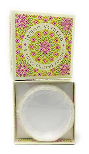 Greenwich Bay Trading Company Co. Scented Dusting Powder, 4 Ounce, Lemon Verbena
