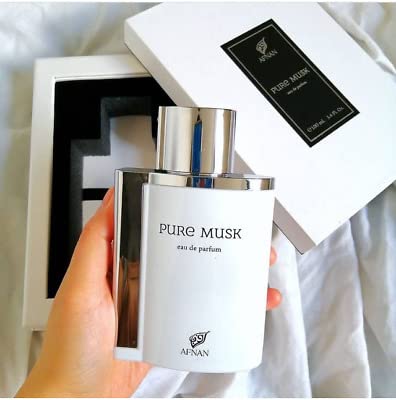 AFNAN Pure Musk Unisex Eau De Parfum, 100 ML