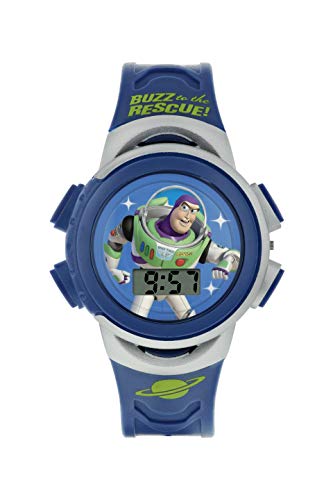 Toy Story Boy's Digital Quartz Watch with Rubber Strap TYM4009ARG