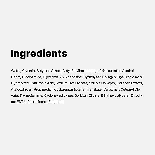 medicube Triple Collagen Serum 1.85 fl.oz - Nourish dull skin with Triple Collagen Complex - A lightweight serum with Niacinamide and Hyaluronic Acid - Korean Skincare