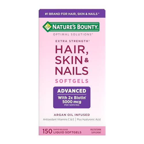 Nature's Bounty Extra Strength Hair, Skin and Nails, 150 Softgels