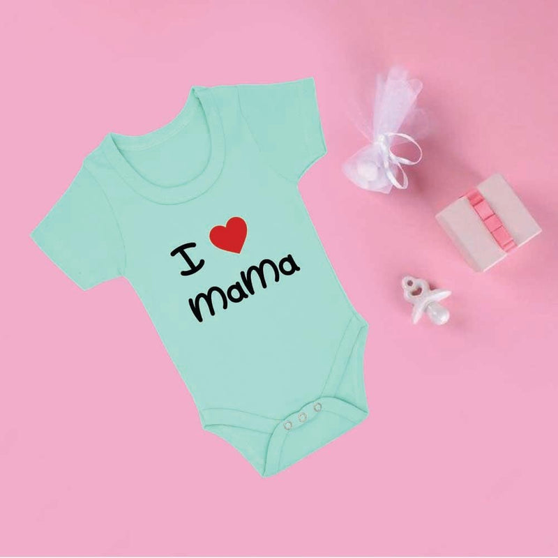 Pack of 2 Unisex Baby Romper with Mama and Papa Printed Design for Newborns,Infants, Toddlers Short Sleeve Jumpsuit Snap Closure for Easy Diaper Changes Ideal for Baby Shower