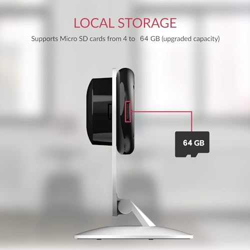YI 1080p WiFi Smart Wireless Security Home Camera (UK Plug) - 4 Pieces