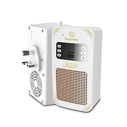 JIANFEI LIANG Portable Small Bluetooth Speaker MP3 Arabic Translator Quran Player with USB Jack (White)