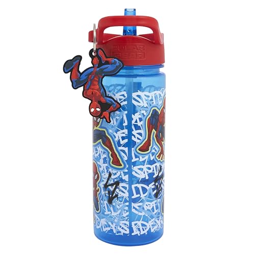 Marvel Spider-Man Street 500ml PP Bottle with Charm