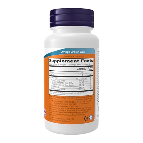 Now Foods Krill Oil 500Mg Softgels 60'S