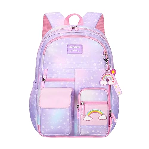 Youngsing Girls Backpack,Backpacks for Girls,Kids Backpack with Elementary School Bag