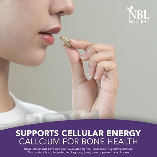 NBL Natural Women's Multivitamin, 120 Capsules, Supports Energy, Muscle, Bone Health, Immune Support
