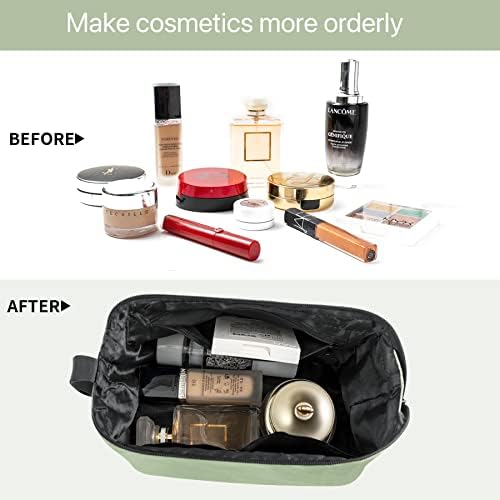 Queboom Travel Makeup Bag Cosmetic Bag Makeup Bag Toiletry bag for women and girls
