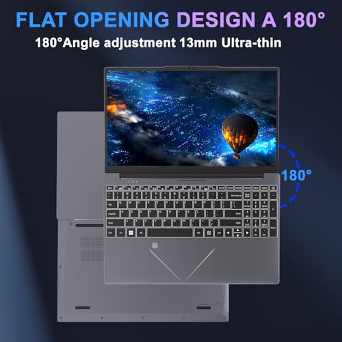 15.6" Laptop PC 16GB DDR4 512GB SSD, HD Laptop Computer AMD Ryzen 5 3500U Processor AMD Integrated Graphics computer with Touch ID 2.4/5G WiFi Bluetooth USB 3.0 WPS office for Students/Gaming laptop
