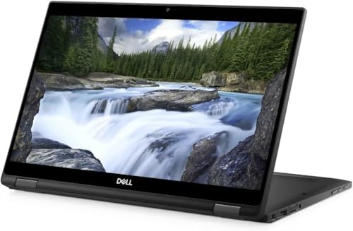 Dell Latitude 7390 2in1 notebook laptop, Intel Core i7-8 Gen. CPU, 16GB DDR4 RAM, 512GB SSD Hard, 13.3 inch Touch 360° Display (Renewed)