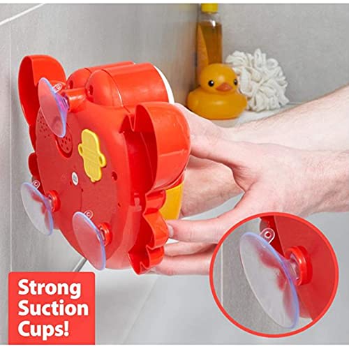 AM ANNA Baby Bath Toy, crab Bath Bubble Maker for Shower and Bathtub. Bubbles tub Machine for Babies Toddlers, Makes The Best Bathtub Toys time