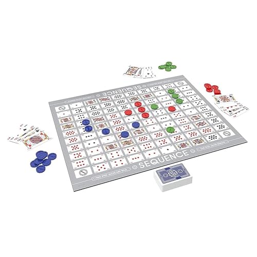 Sulfar Sequence Board Game Multi Color Board Game for Family