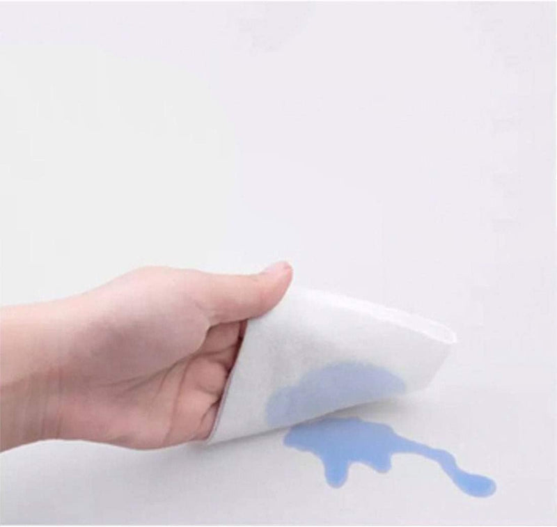 JEBBLAS Disposable Face Cleaning Towels Dry Soft Wipe Makeup Removing Cotton Tissue Wet and Dry Daul Use for Sensitive Skin, 60 Pcs/Bag, Total 120 Pcs