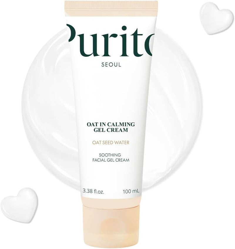 PURITO Mighty Bamboo Panthenol Cream, Glow Cream, Skin Barrier Repair, for All Skin Types, Daily Face Moisturizer, Glass skin, Vegan, Korean Skin Care 3.38fl.oz / 100ml - New Package