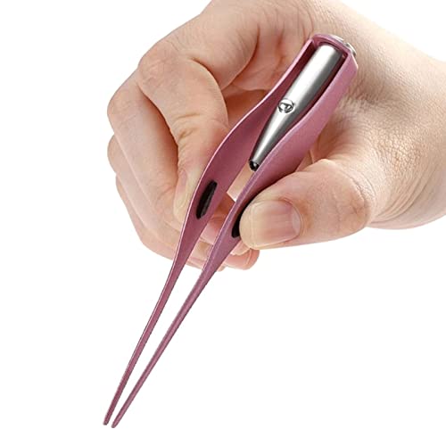 XZEIT Ear Spoon, LED Light Ear Wax Removal Tools Fish Shape Stainless Steel Earpick Spoon Digger Tweezers Luminous Earwax Cleaner