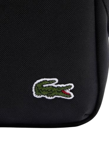 Lacoste NU4686NZ Crossover Bag for Men, Tape Noir