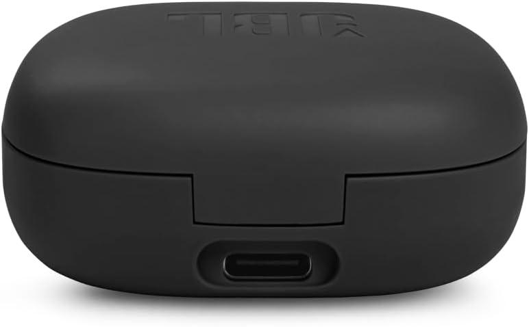 JBL Wave 300TWS True Wireless Earbuds, Deep Bass Sound, 26H Battery, Open-Ear Comfortable Fit, Hands-Free Stereo Call, Dual Connect, Rain Resistant, Voice Assist, Touch Control - Black, JBLW300TWSBLK