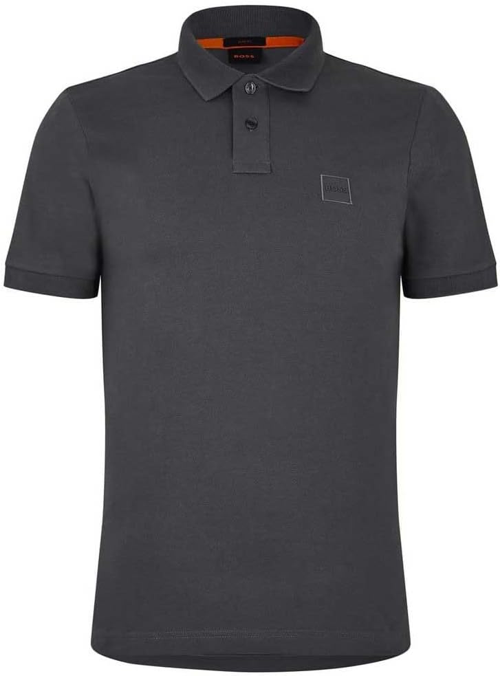 BOSS Men's Passenger Slim Fit Stretch Cotton Polo Shirt with Logo Patch