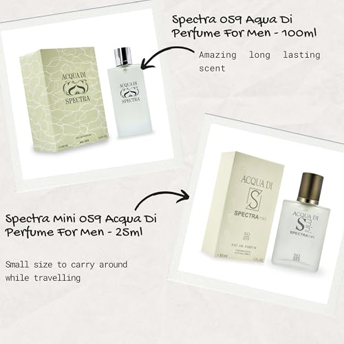 Spectra Pocket 059 Aqua Di Givany Eau De Parfum For Men ??18ml