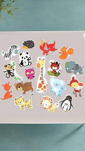 Sweet seven Kids Bathroom Toys: Soft EVA Foam Sea Animal Bath Set with DIY Sticker Puzzles - Non-Toxic, Early Education Fun for Toddlers